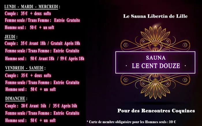 Sauna - Le Cent Douze
